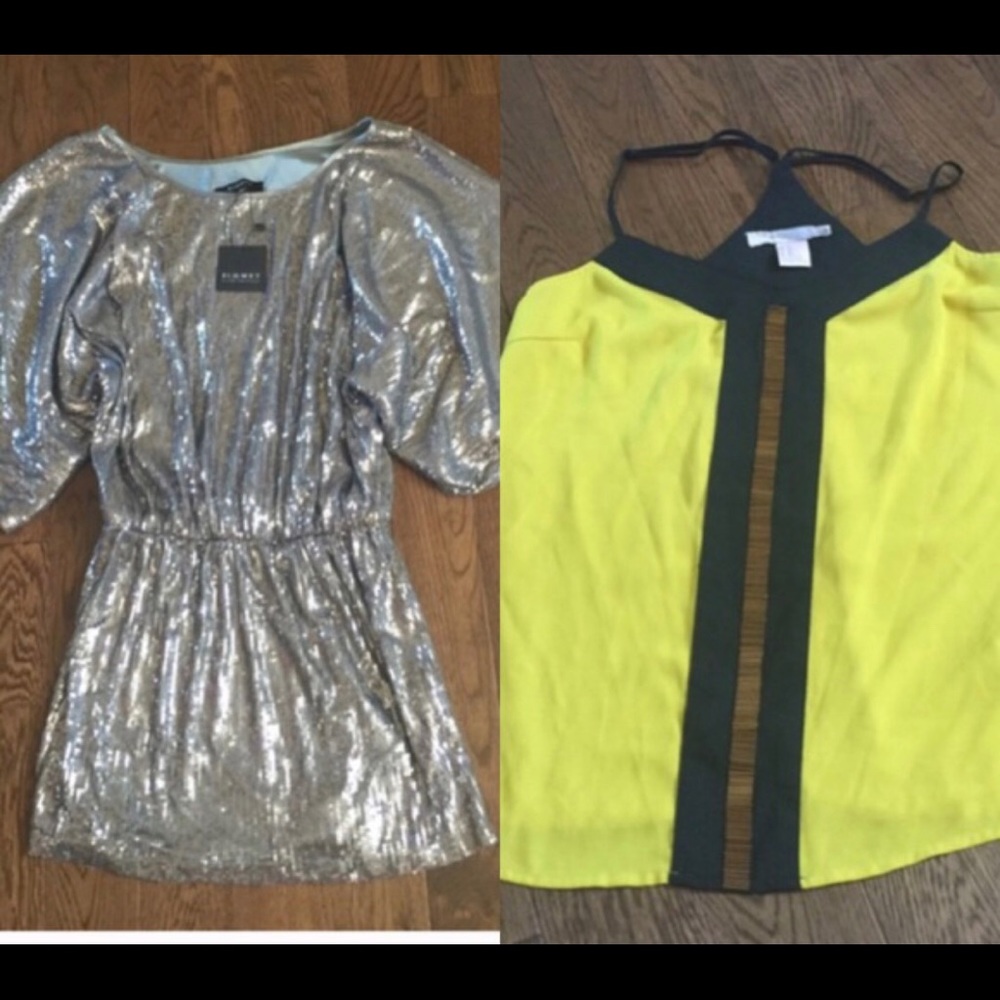 4 items $8! 1 dress and 4 shirts
